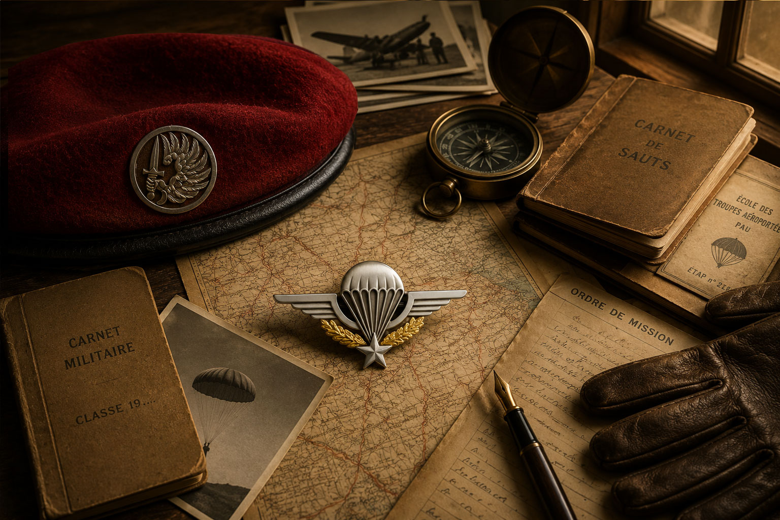 Création du brevet militaire parachutiste